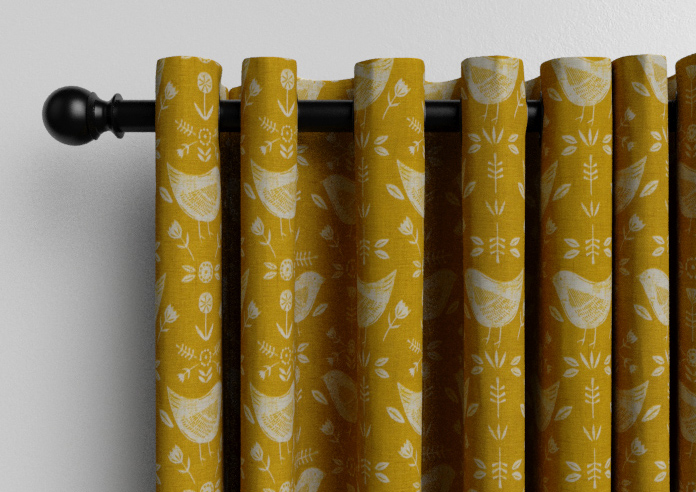 Narvik, Ochre - Made to Measure Curtains - Image 12